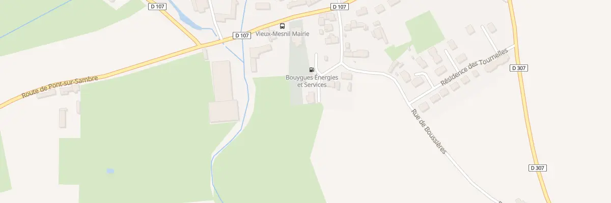 Plan du 10 Rue de Boussières à Vieux-Mesnil