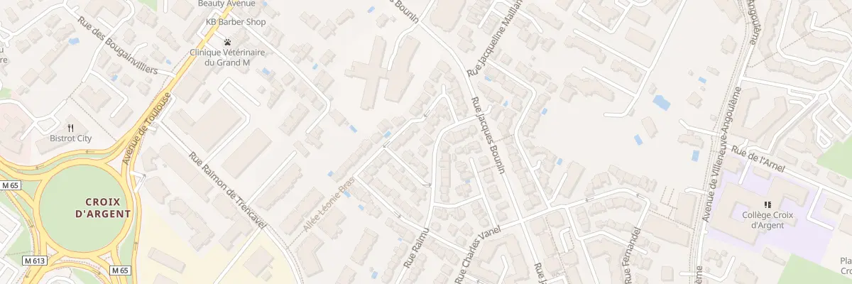 Plan du 72 Rue Raimu à Montpellier