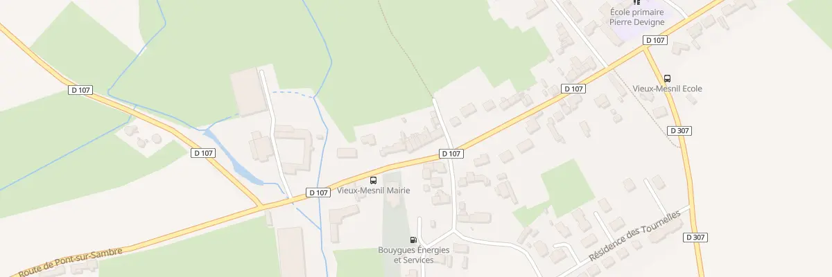 Plan du 13 Rue de l’Eglise à Vieux-Mesnil