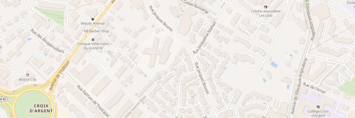 Plan du 56 Rue Lino Ventura à Montpellier