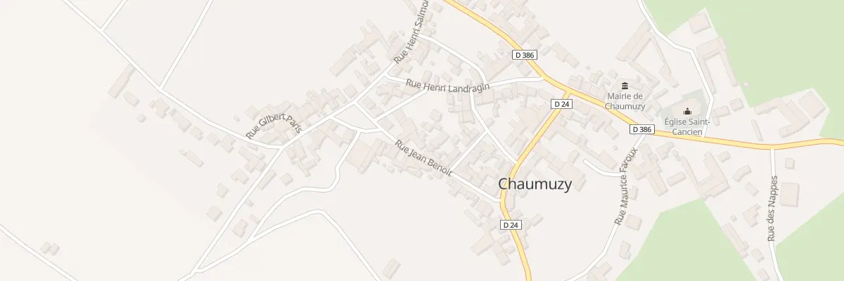 Plan du 5089 Le Village à Chaumuzy