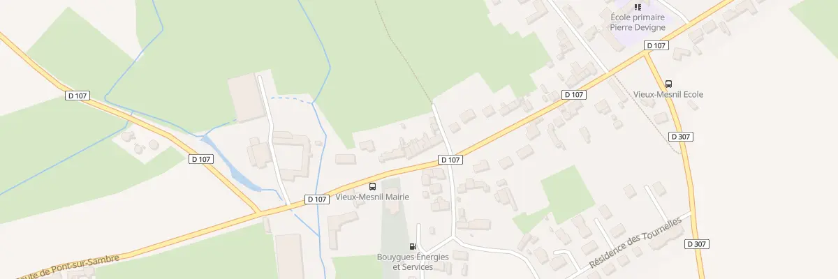 Plan du 15 Rue de l’Eglise à Vieux-Mesnil