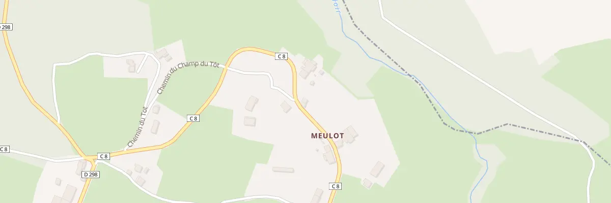 Plan du 13 Rte de Chastellux à Saint-André-en-Morvan