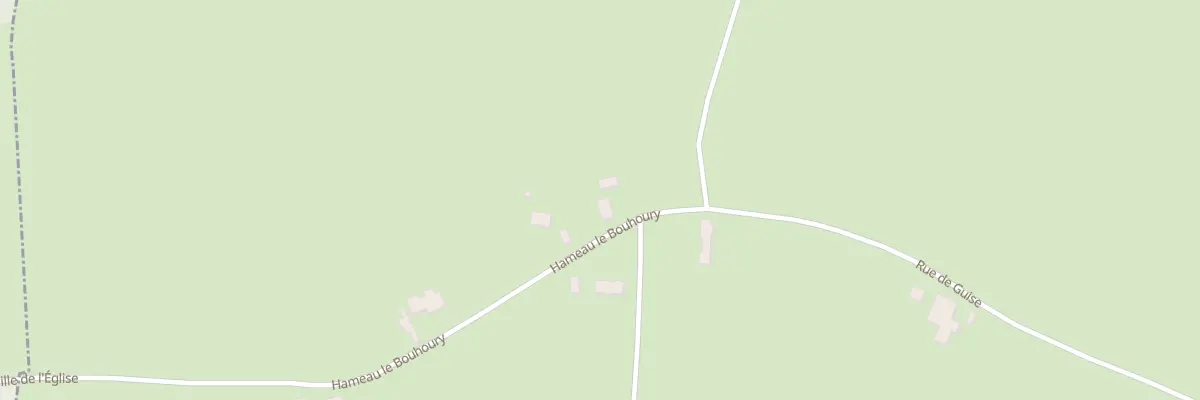 Plan du 2 Ham le Bouhoury à Lerzy