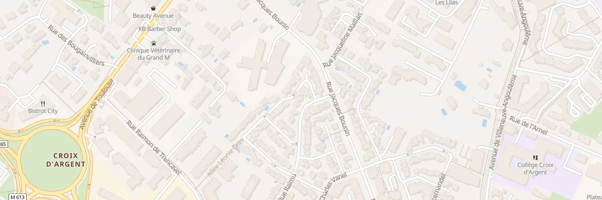 Plan du 79 Rue Lino Ventura à Montpellier