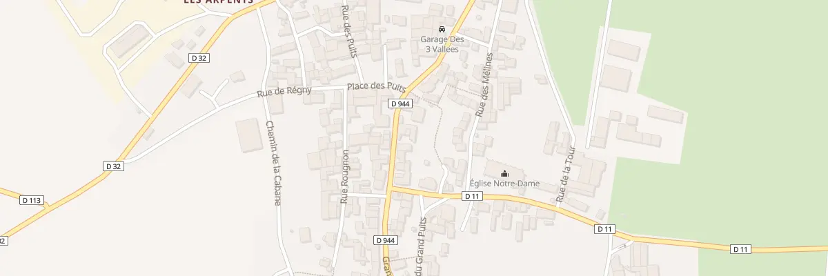 Plan du 44 Gr Grande Rue à Joux-la-Ville