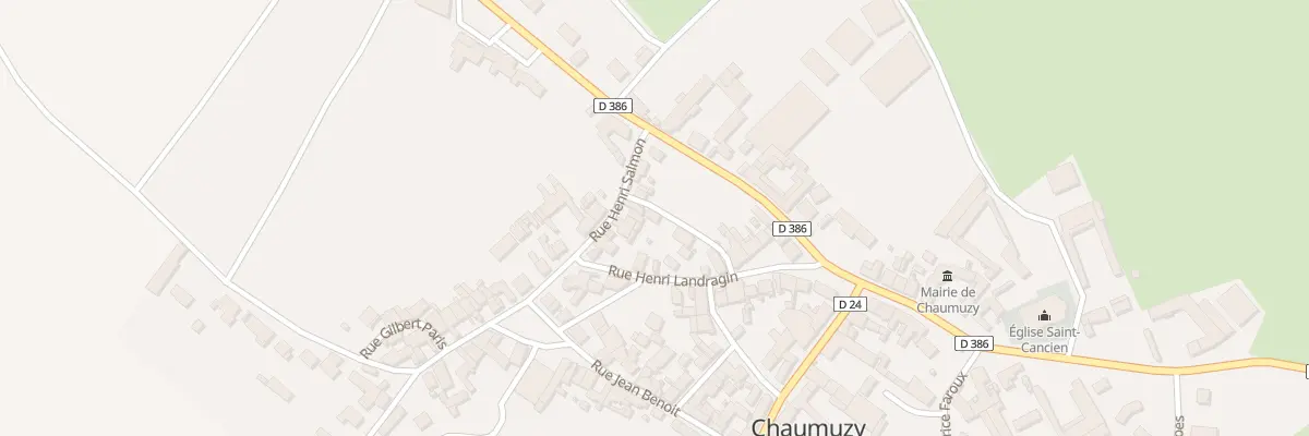 Plan du 3 Rue Henri Salmon à Chaumuzy