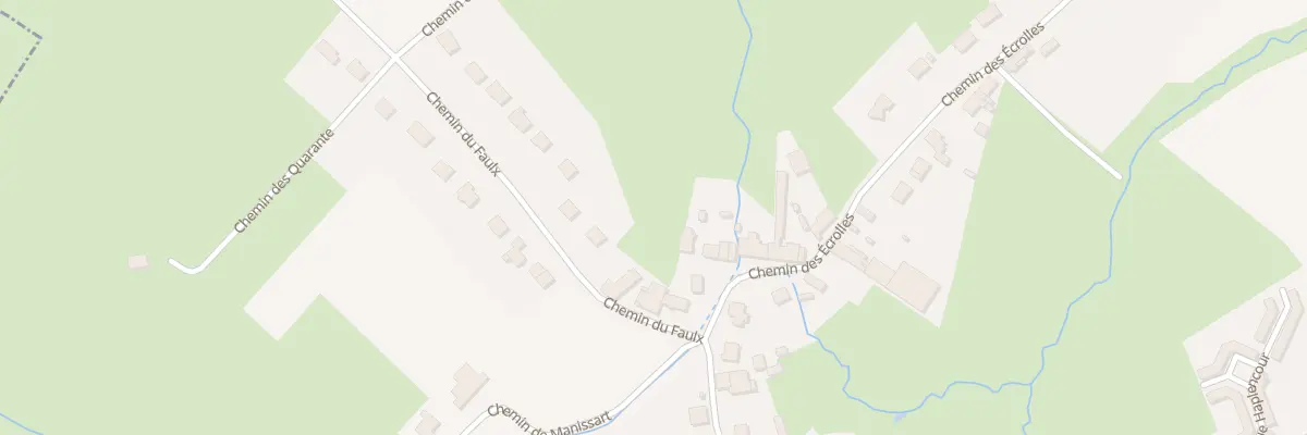 Plan du 4 Che du Faulx à Vieux-Mesnil