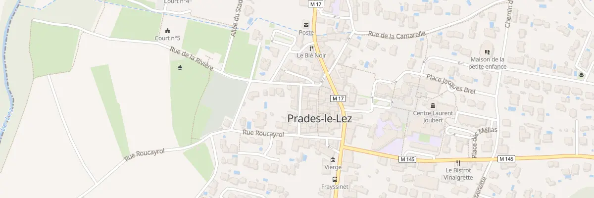 Plan du 63 Rue de Sauvielle à Prades-le-Lez