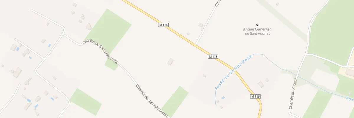 Plan du 9087F Che de la Mosson à Villeneuve-lès-Maguelone