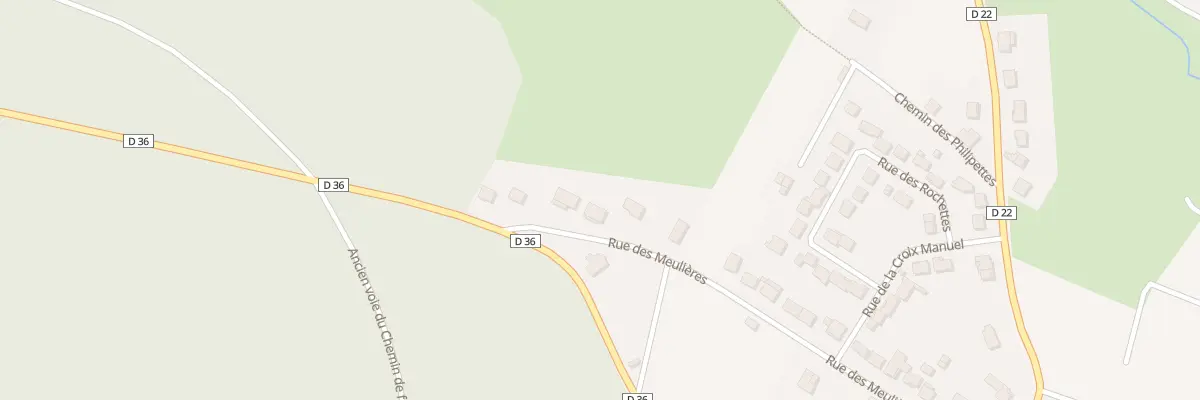 Plan du 50 Rue des Meulieres à Saint-Martin-d’Ablois