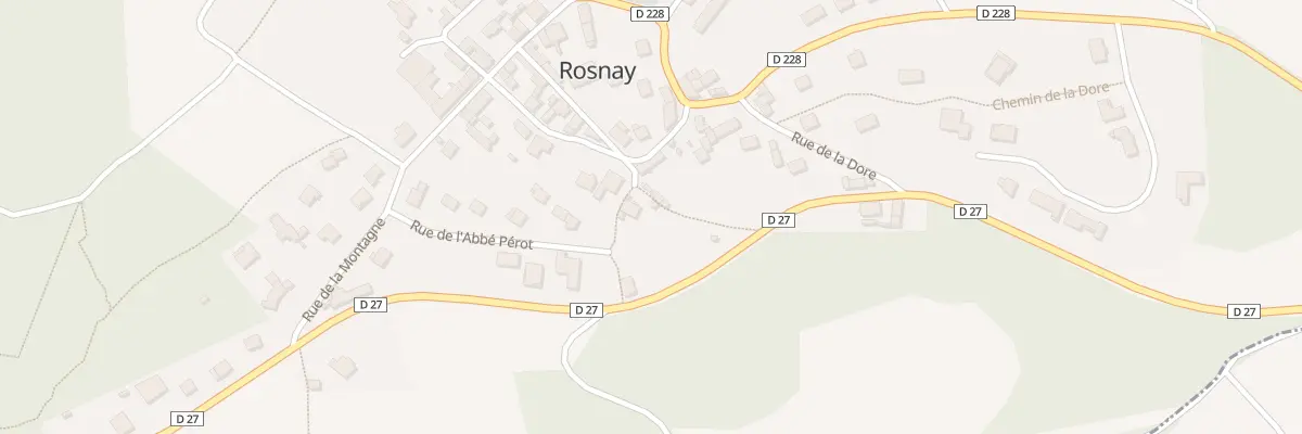 Plan du 7 Rue de la Plante aux Pierres à Rosnay
