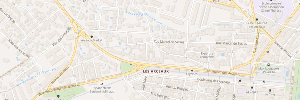 Plan du 16 Rue Valette à Montpellier