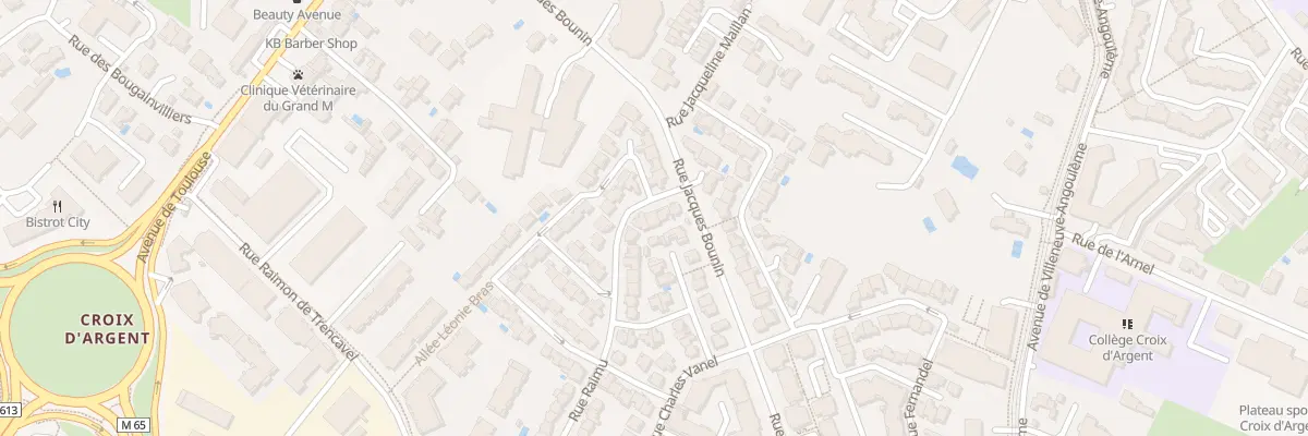 Plan du 37 Rue Raimu à Montpellier
