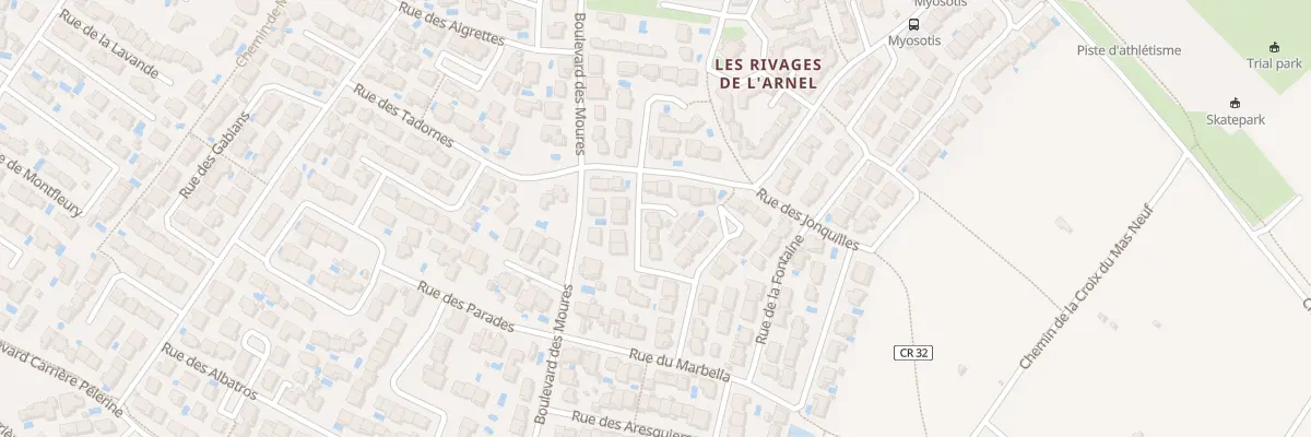 Plan du 11 Rue du Carignan à Villeneuve-lès-Maguelone