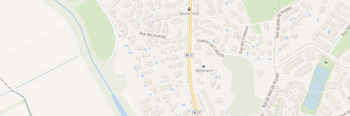 Plan du 810 Rte de Montpellier à Prades-le-Lez