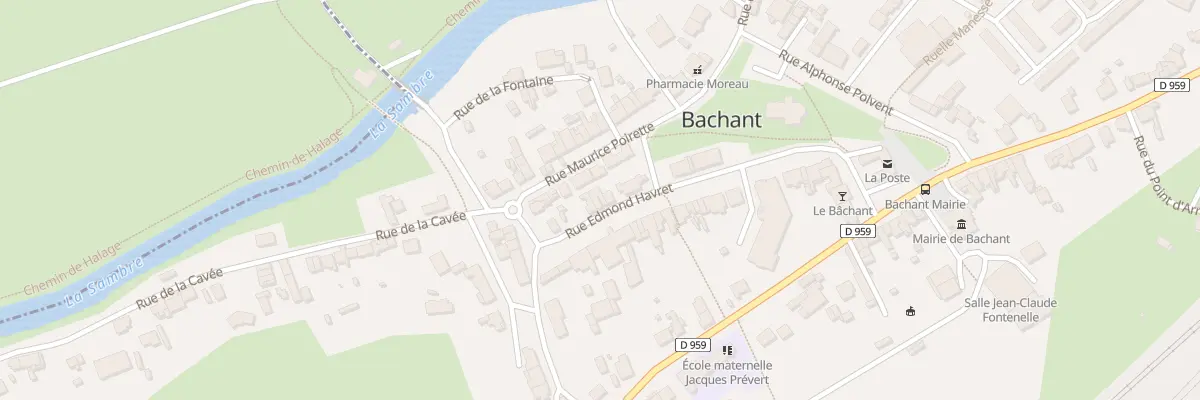 Plan du 17 Rue Edmond Havret à Bachant