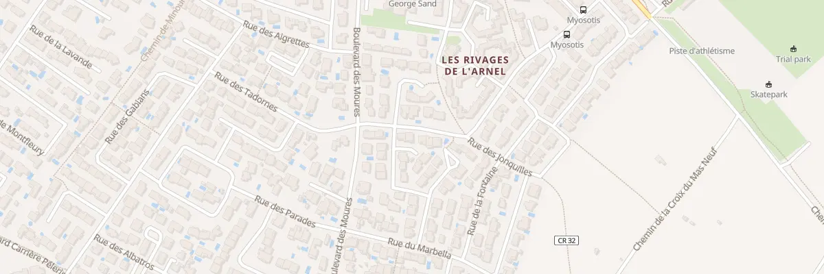 Plan du 3 Rue du Carignan à Villeneuve-lès-Maguelone