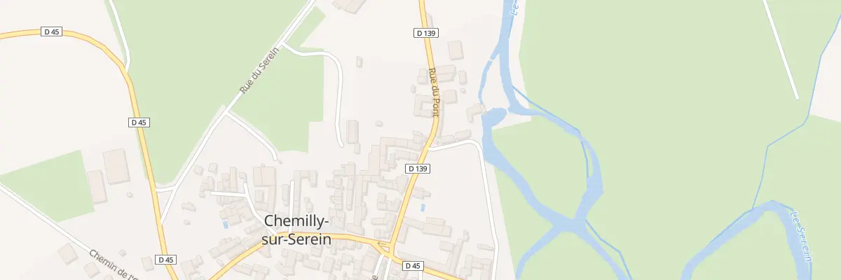 Plan du 31 Rue du Pont à Chemilly-sur-Serein