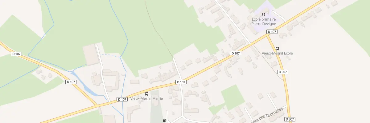 Plan du 21 Rue de l’Eglise à Vieux-Mesnil