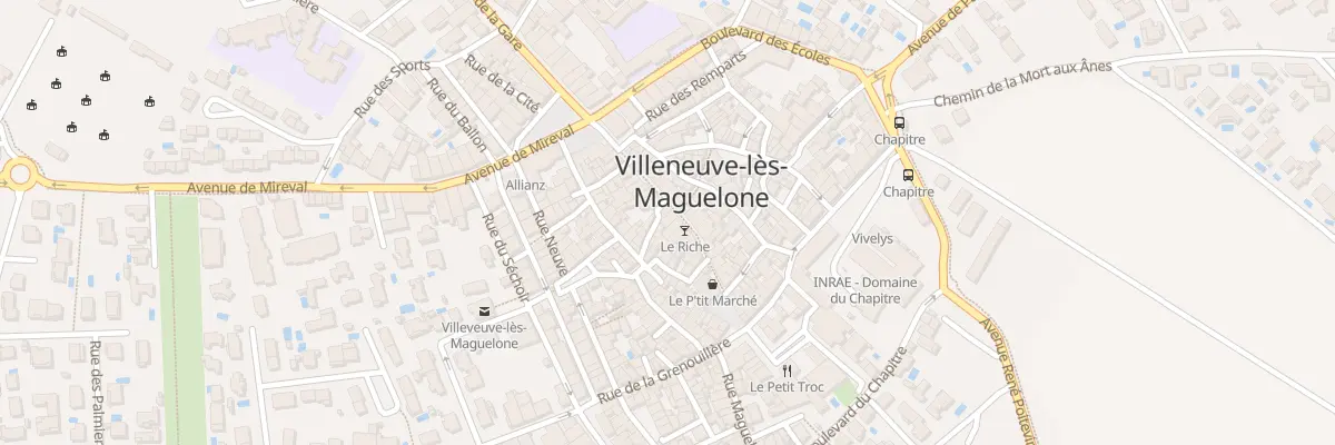 Plan du 102 Grand Rue à Villeneuve-lès-Maguelone