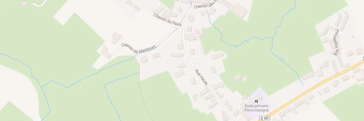 Plan du 17 Rue Haute à Vieux-Mesnil