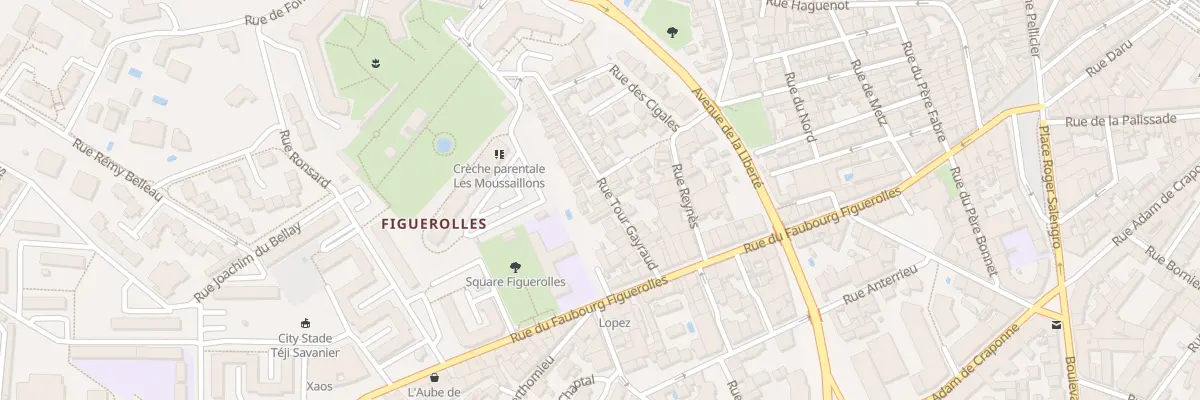 Plan du 11B Rue Tour Gayraud à Montpellier
