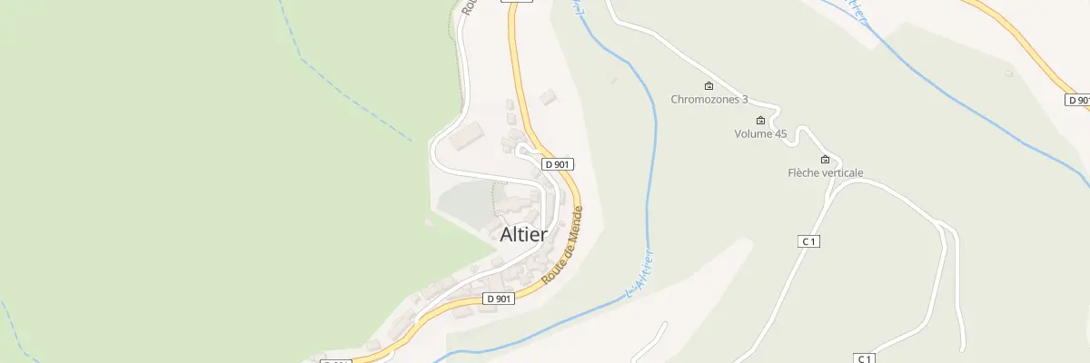 Plan du 5092 Altier Village à Altier