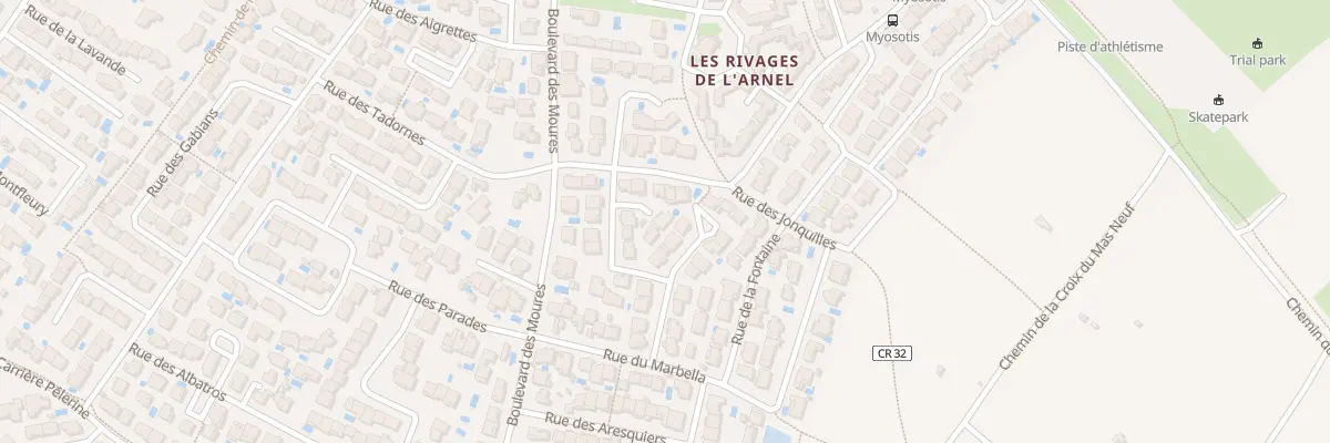 Plan du 7 Rue du Carignan à Villeneuve-lès-Maguelone