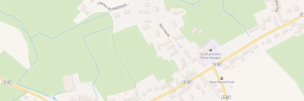 Plan du 11 Rue Haute à Vieux-Mesnil