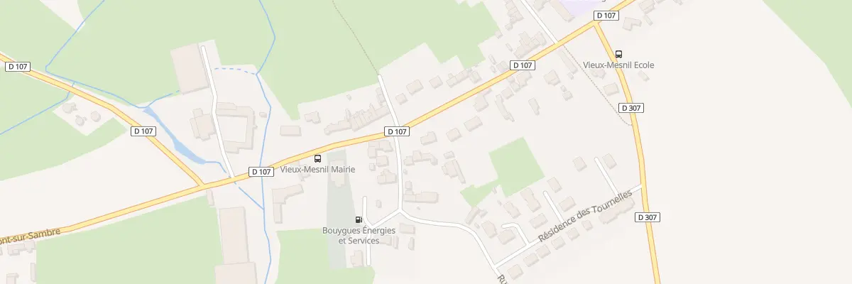 Plan du 8 Rue de l’Eglise à Vieux-Mesnil