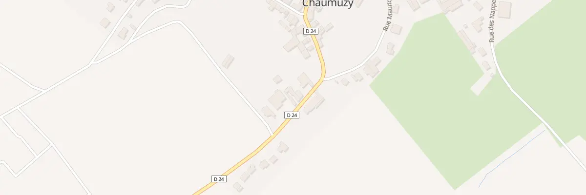 Plan du 24 Rue Andre Beuvelet à Chaumuzy