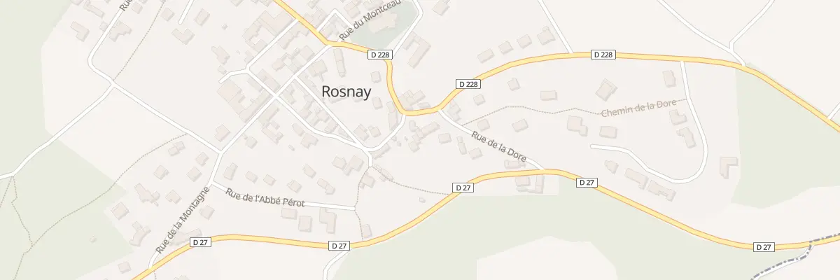 Plan du 3 Pl du Lavoir à Rosnay