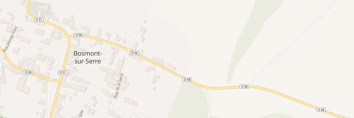 Plan du 15 Rue du Canal St Martin à Bosmont-sur-Serre