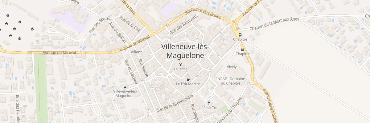Plan du 115 Grand Rue à Villeneuve-lès-Maguelone