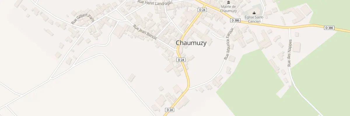 Plan du 5058 Le Village à Chaumuzy