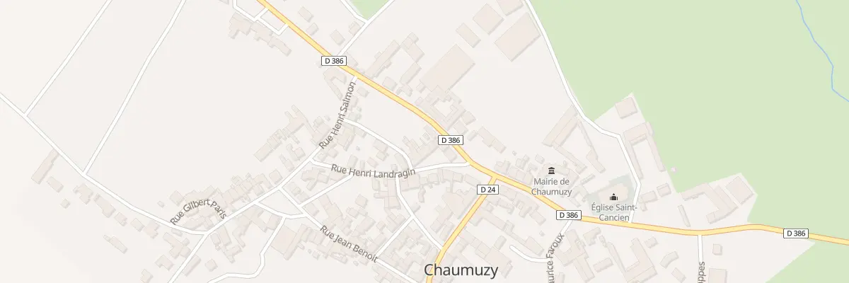 Plan du 4 Rue Henri Landragin à Chaumuzy