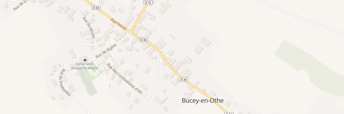 Plan du 30 Rue Jean-thomas Bonnemain à Bucey-en-Othe