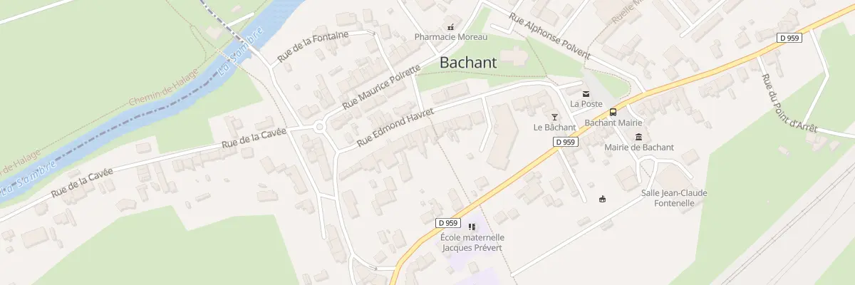 Plan du 26 Rue Edmond Havret à Bachant