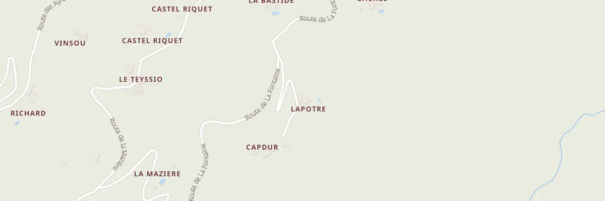 Plan du 6144 L’Apotre à Saint-Hilaire-de-Lavit