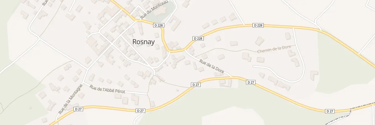 Plan du 4 Rue de la Dore à Rosnay