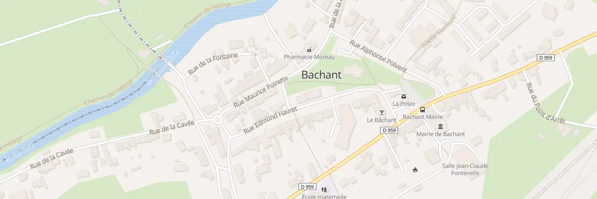 Plan du 9 Rue Edmond Havret à Bachant