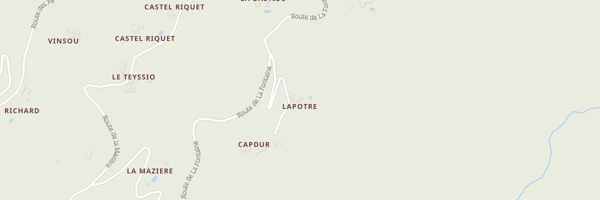 Plan du 6088 L’Apotre à Saint-Hilaire-de-Lavit