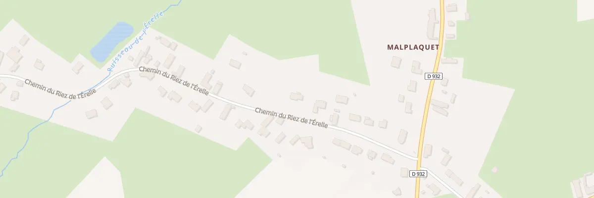 Plan du 12 Che du Riez de l’Erelle à Taisnières-sur-Hon