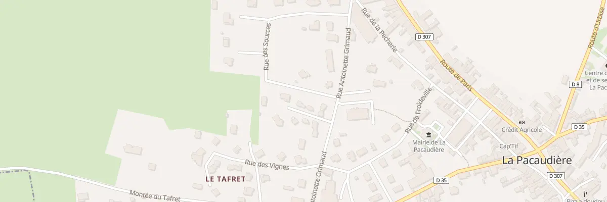 Plan du 43 Imp de l’Eau Vive à La Pacaudière