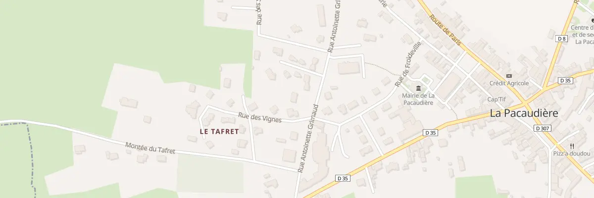 Plan du 187 Rue Antoinette Grimaud à La Pacaudière