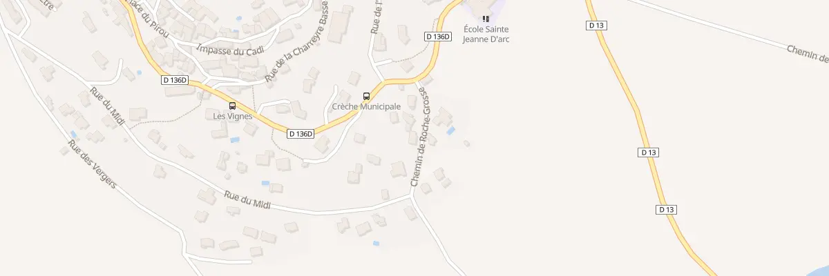 Plan du 9003 Che de Roche Grosse à Polignac
