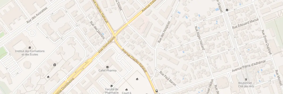 Plan du 45 Rue du Triolet à Montpellier