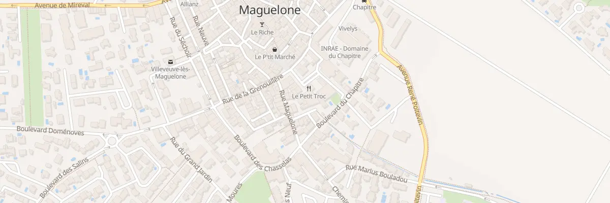 Plan du 45 Rue Maguelone à Villeneuve-lès-Maguelone
