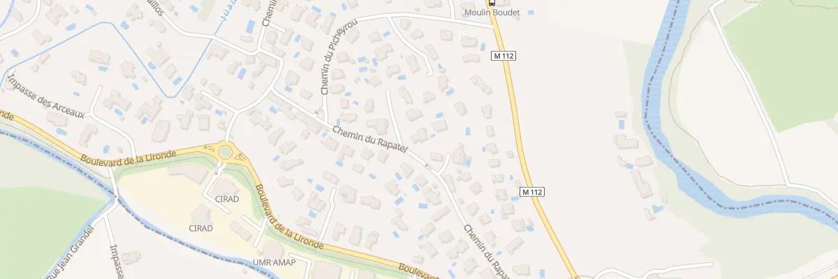 Plan du 3 Che du Rapatel à Montferrier-sur-Lez